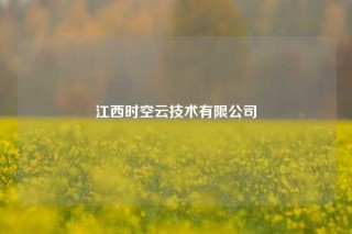 江西时空云技术有限公司