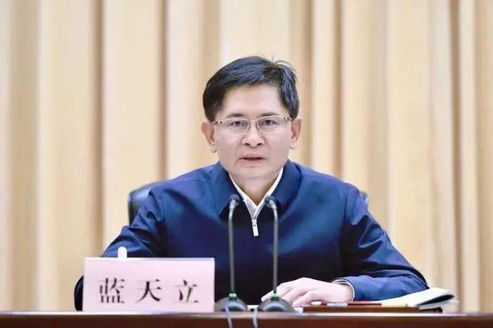 正部级蓝天立被查，广西表态  第1张